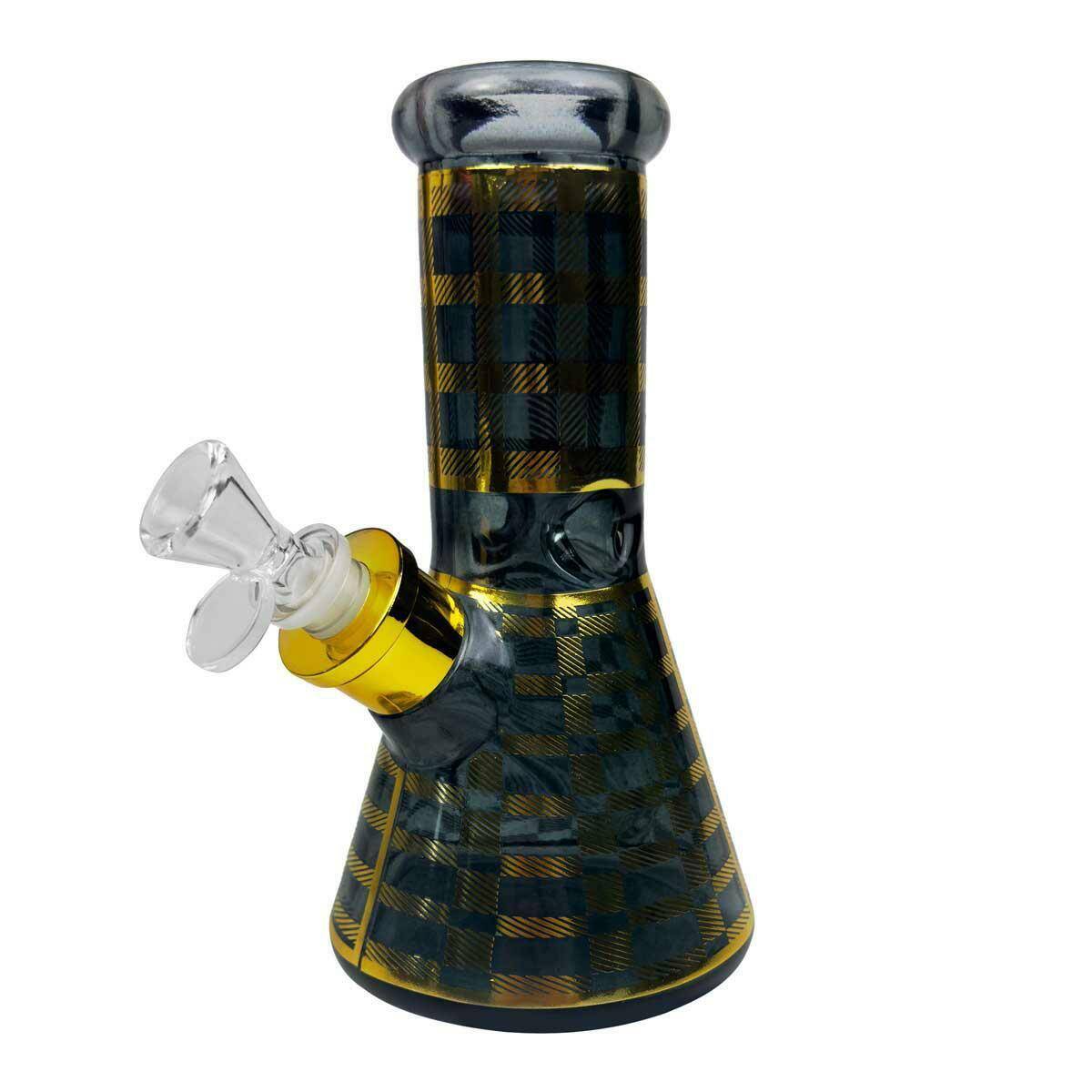 Bong pipe High Fly (SI) - Black gold(w.20cm)