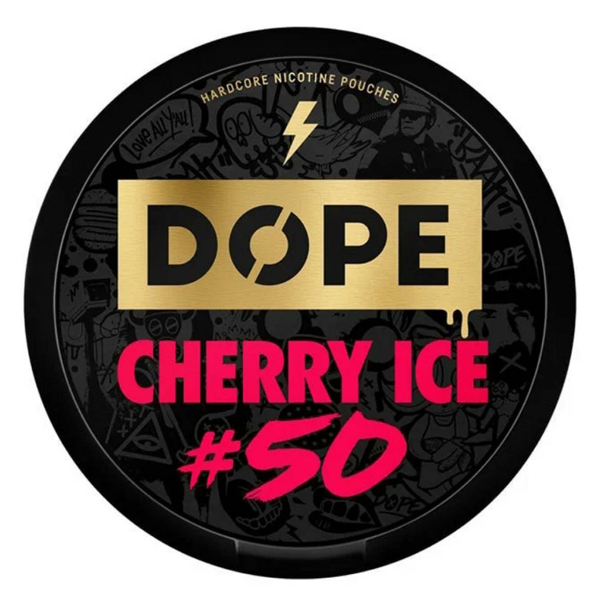 Saszetki nikotynowe DOPE - Cherry Ice 50mg/g