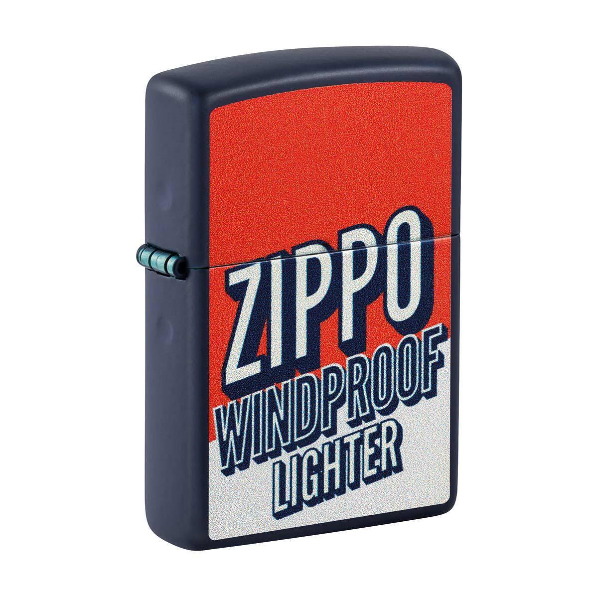 ZIPPO - WINDPROOF NAVY MATTE