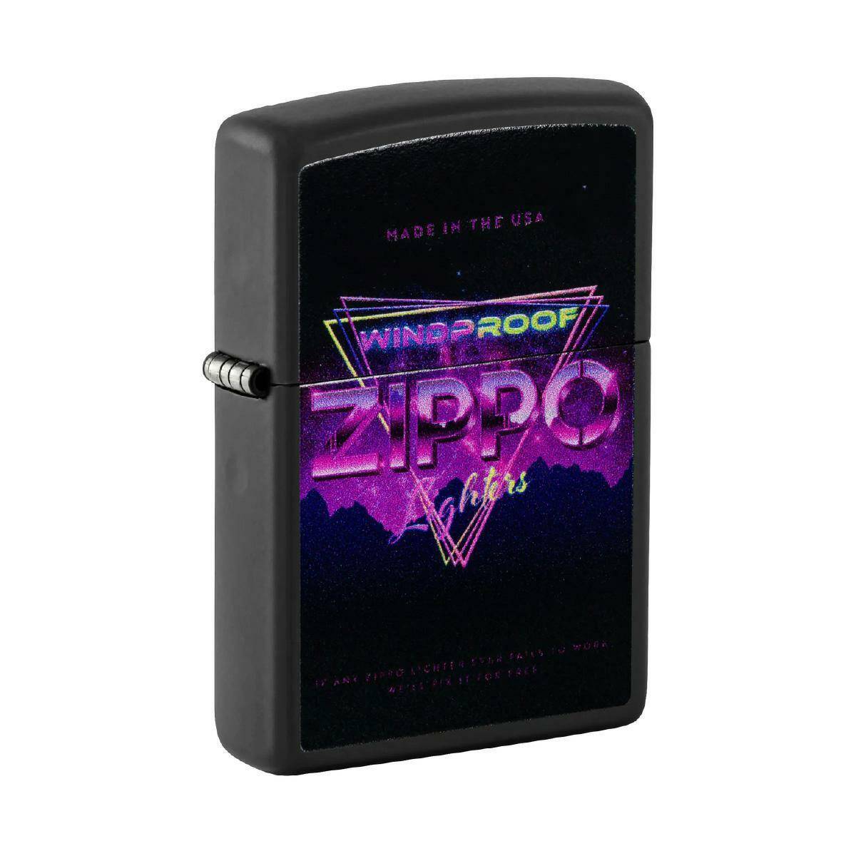 ZIPPO - ZIPPO TRIANGLE BLACK MATTE