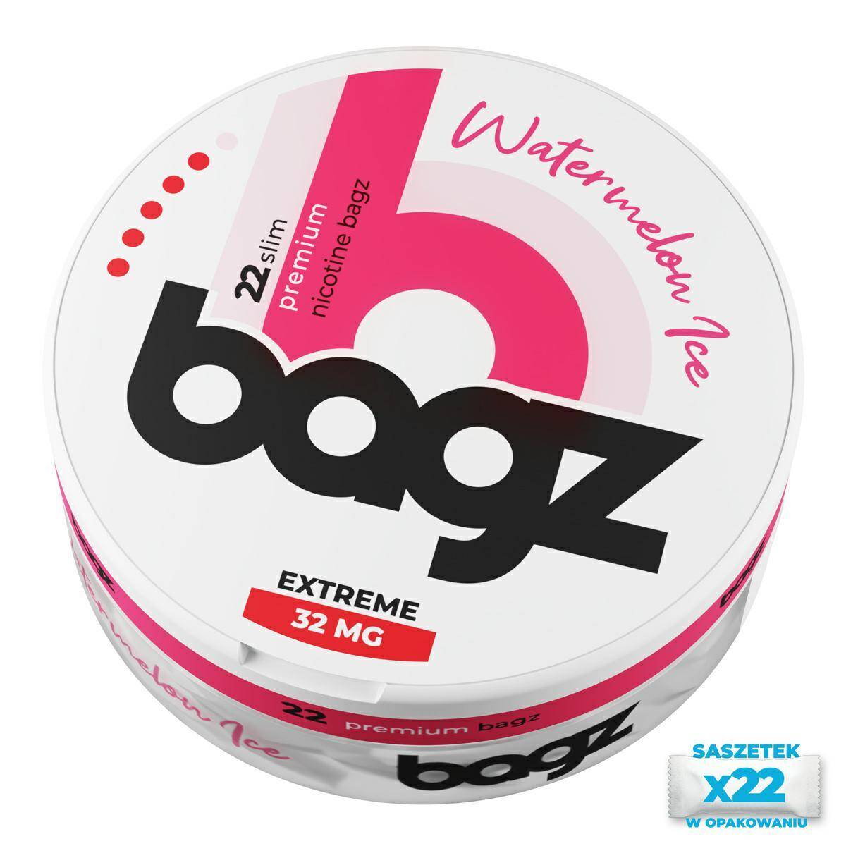 Saszetki nikotynowe BAGZ Watermelon Ice 32mg