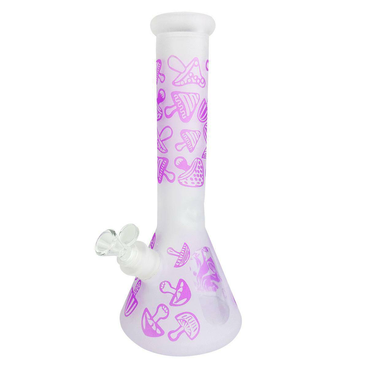 Bong pipe High Fly (SI) - Mushrooms Pink (w.32cm)