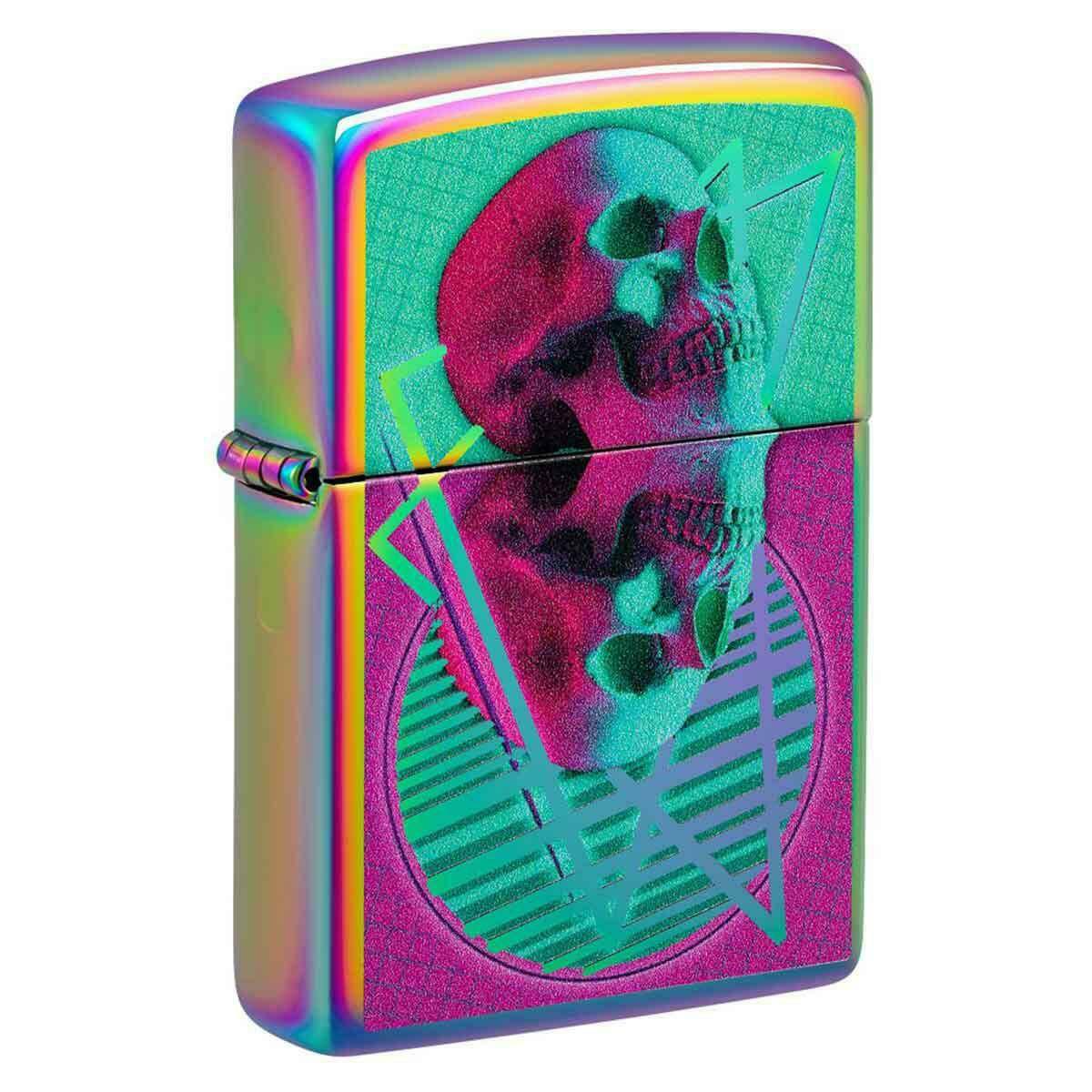 ZIPPO - SKULL MIRRORED*