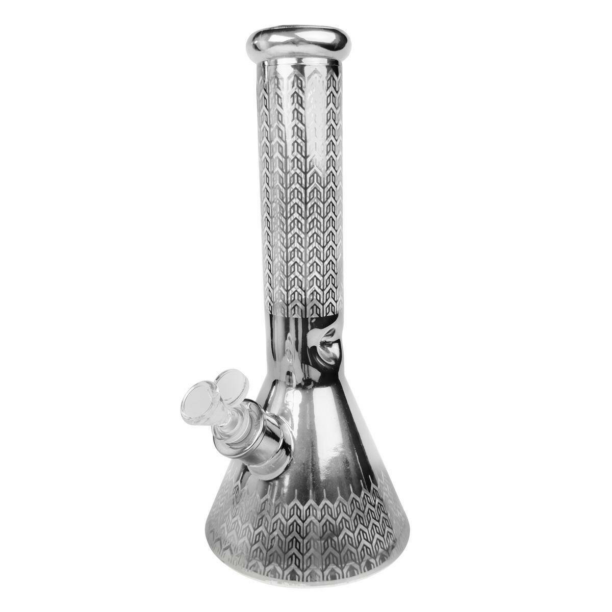 Bong pipe High Fly (SI) - Silver (w.32cm)